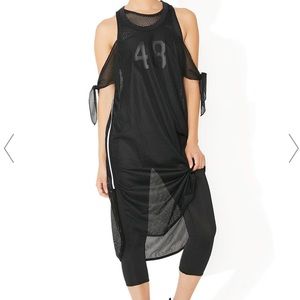 Black Puma mesh dress size medium